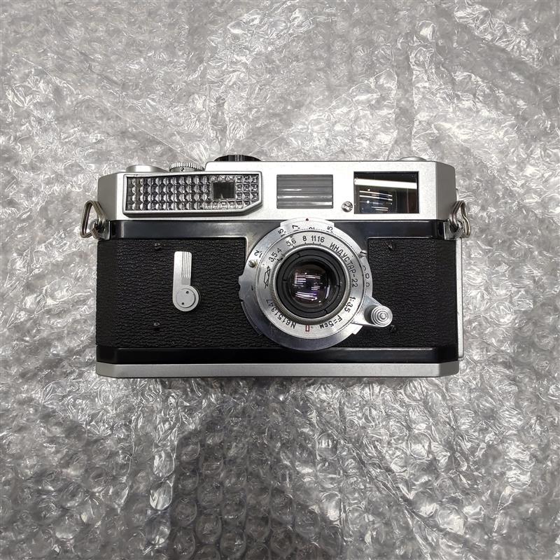 #3157 CANON キャノン MODEL7 レンジファインダーカメラ 1:3.5 F=5 フィルムカメラ 現状品 動作未確認 レトロ アンティーク