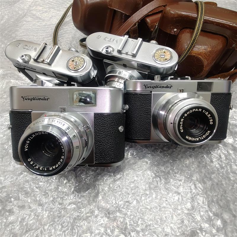 #3179E Voigtlander VITO B 4台まとめ フォクトレンダー ビトーB 現状品 動作未確認 レトロ アンティーク