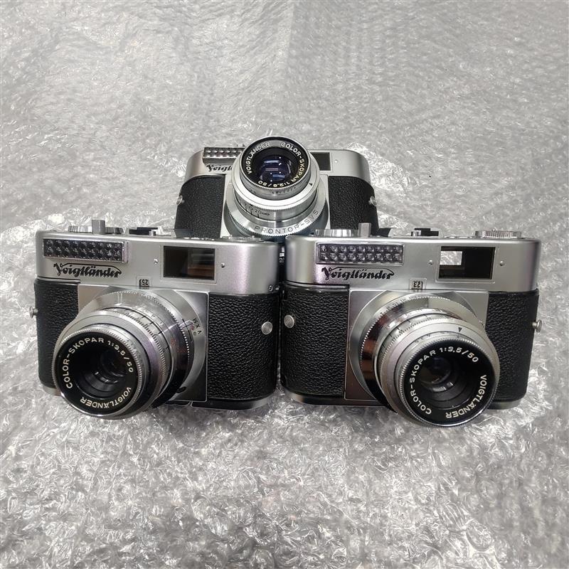 #3179F Voigtlander VITO BL 3台まとめ フォクトレンダー ビトーBL 現状品 動作未確認 レトロ アンティーク