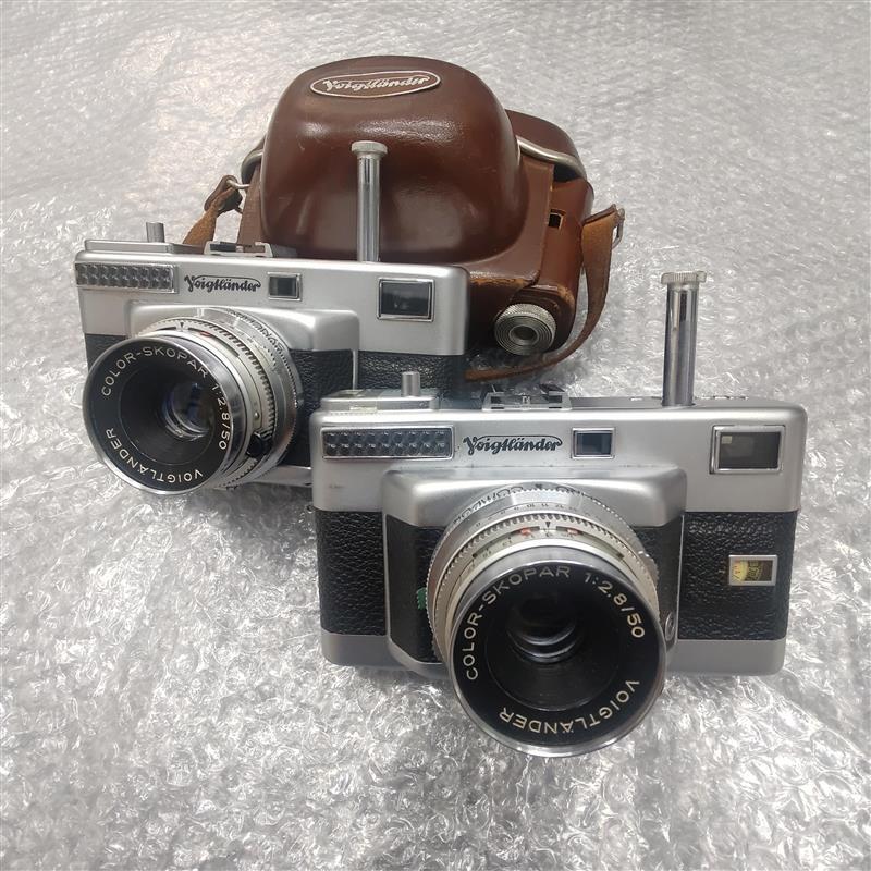 #3179G Voigtlander VITESSA T 2台まとめ フォクトレンダー ビテッサT 現状品 動作未確認 レトロ アンティーク