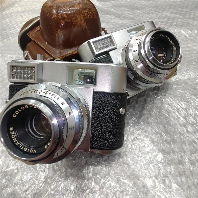 #3179P Voigtlander VITOMATIC I フォクトレンダー ビトマチック I ２台まとめ 現状品 動作未確認 レトロ アンティーク