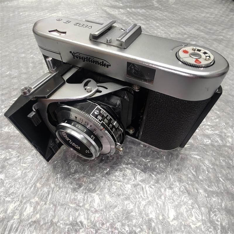 #3179S Voigtlander VITO IIa フォクトレンダー ビトー Ⅱa 蛇腹カメラ 折り畳み式 現状品 動作未確認 レトロ アンティーク