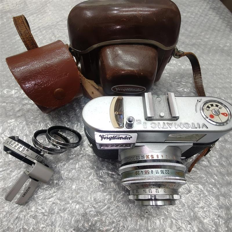#3179U Voigtlander VITOMATIC Ia フォクトレンダー ビトマチック Ⅰa 現状品 動作未確認 レトロ アンティーク