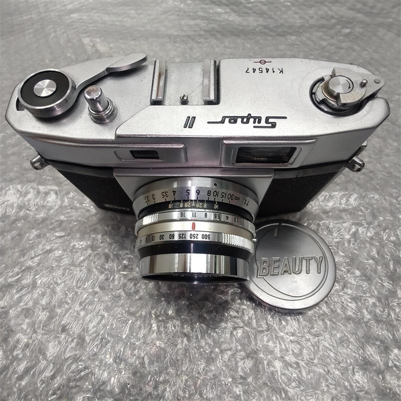#3178 Beauty SuperⅡ Canter 1:28 f=45mm F.C. ビューティー スーパー レンジファインダー 現状品 動作未確認 レトロ アンティーク