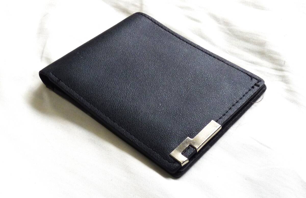 「黒色二つ折財布」USED