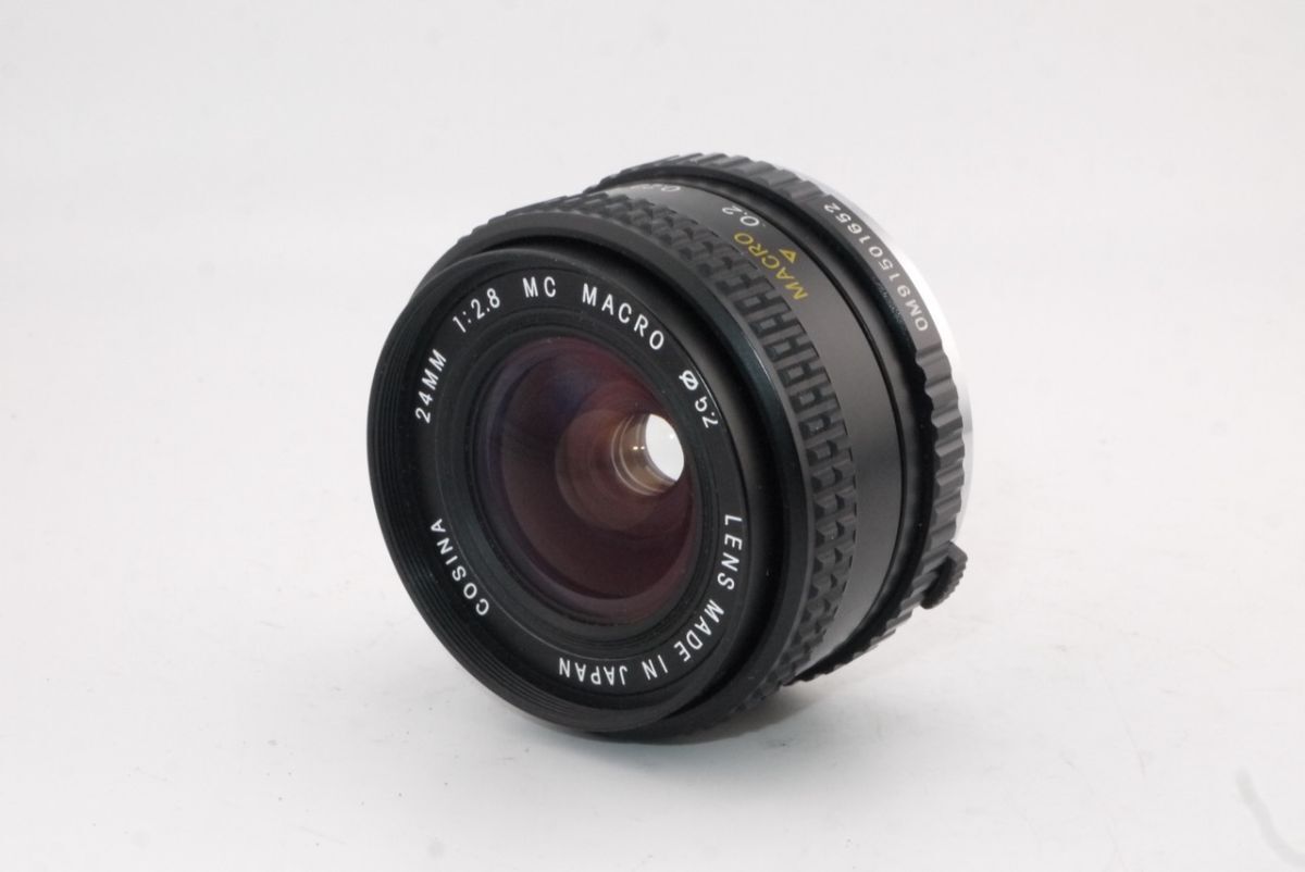 ★実用良品★コシナ COSINA 24mm F2.8 MC MACRO オリンパス OMマウント #2275 #0033