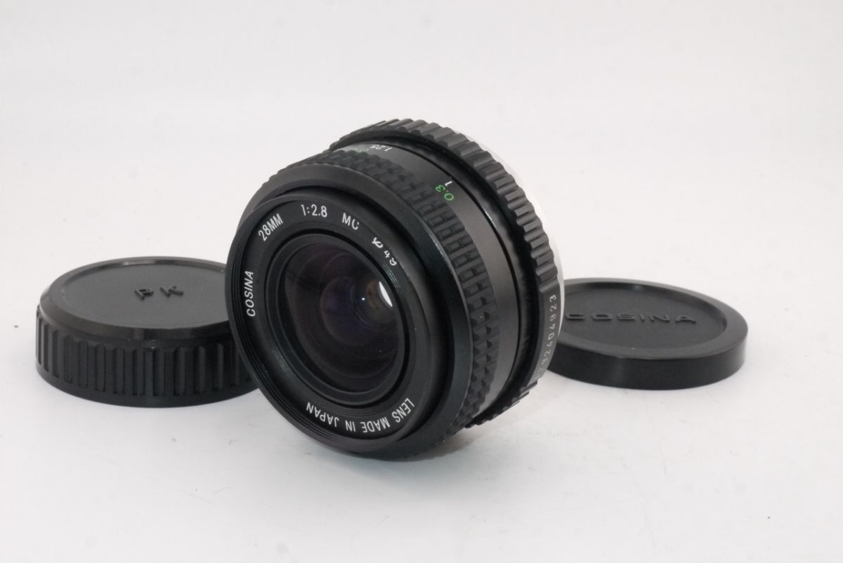 ★実用良品★コシナ COSINA 28mm F2.8 MC ペンタックス Kマウント 単焦点レンズ #2318 #0561