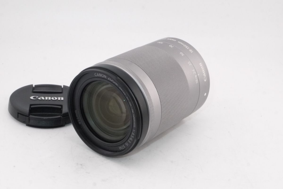 ★実用品★キヤノン CANON EF-M 18-150mm F3.5-6.3 IS STM シルバー #2305 #0099