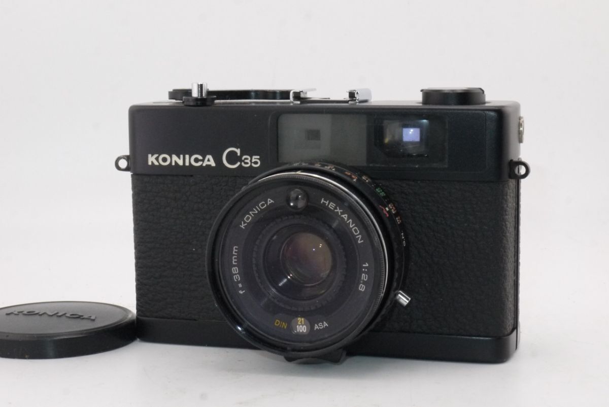 ★訳あり大特価★コニカ KONICA C35 ブラック #2347 #0011