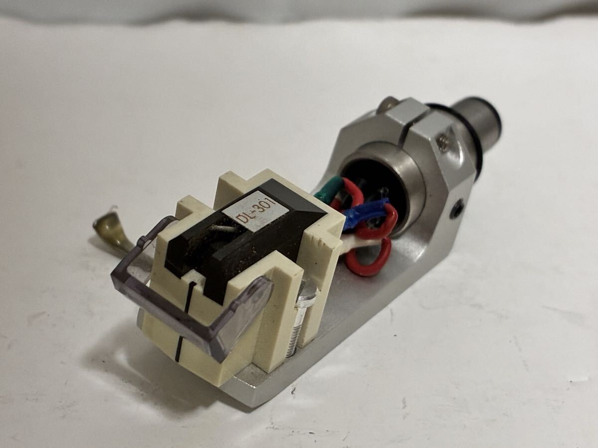 W358 動作確認済　レコード針 DENON DL-301 カートリッジ デノン audio technica オーディオテクニカ シェル technihard AT-LH18/OCC