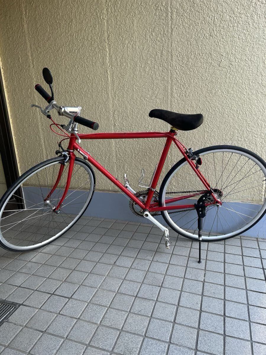 W201【USED】ヴィンテージ　ナショナル　National panaracer パナレーサー　カスタム クロモリ レッド