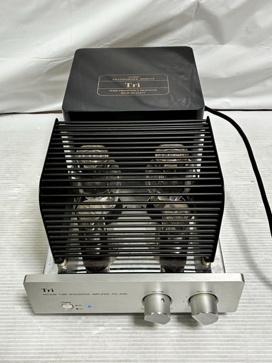 W339 動作品 トライオード Triode Tri プリメインアンプ アンプ TRV-A300　 真空管　管球式 真空管アンプ