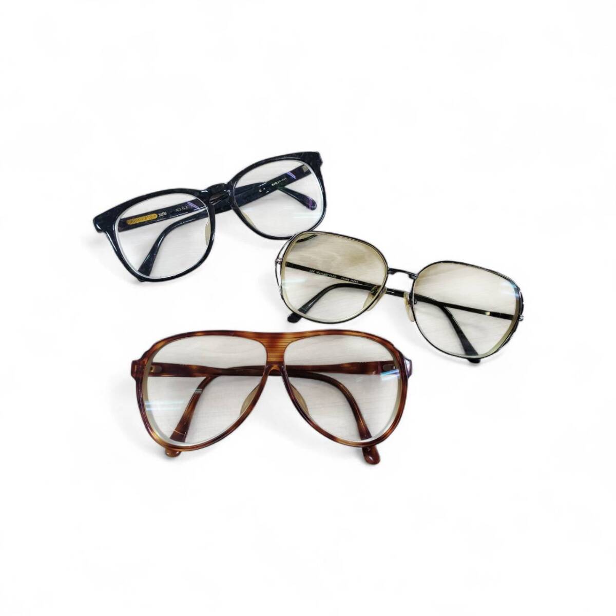 [60]251224-8600-880 TS300 メガネ３点まとめ　色ありレンズ　度あり　