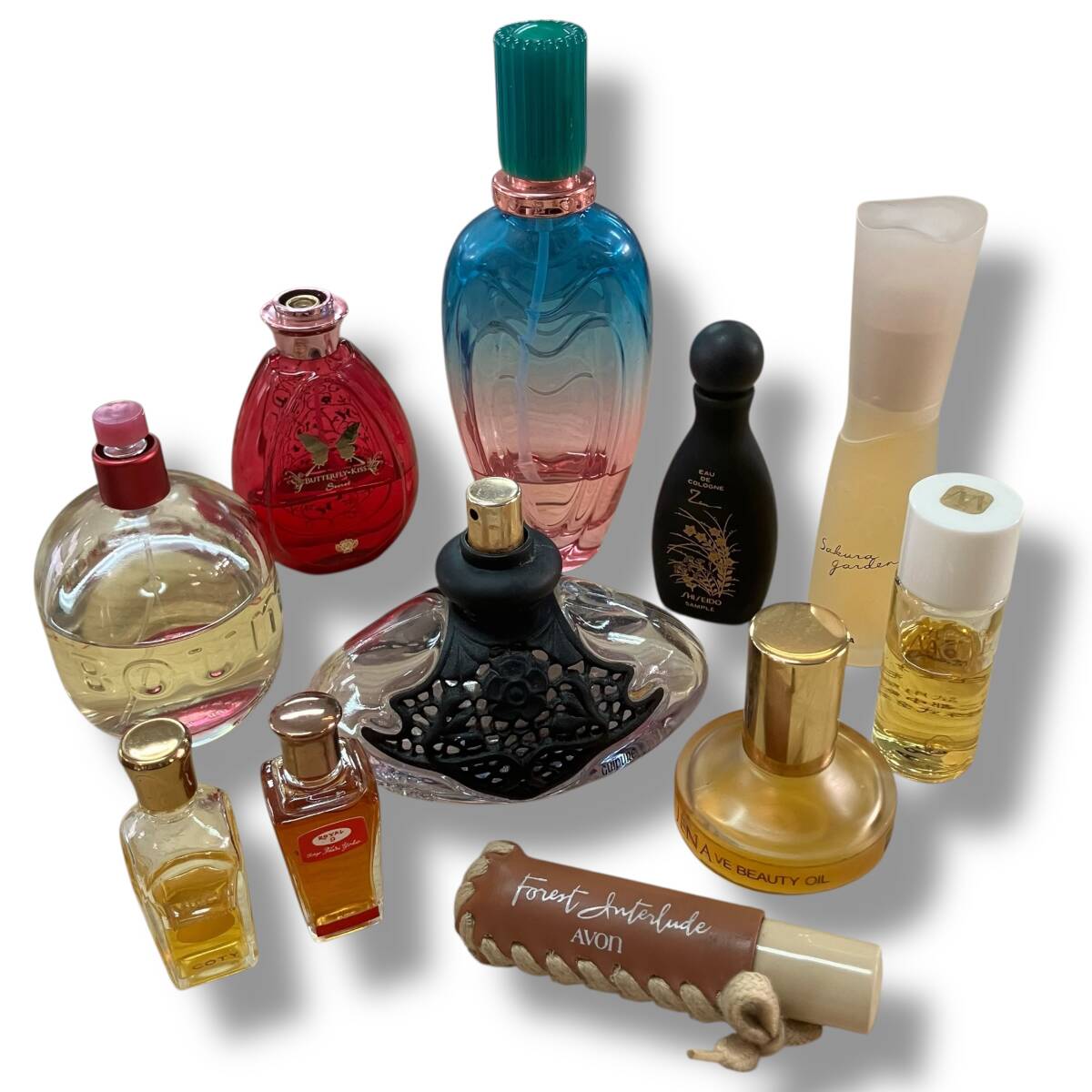 [60]260221-10589-1117 TS500 香水まとめ 11点 ジャンヌ・アルテス／資生堂／POLA／シャクリー／バタフライキス／BOUMBOUM 他 現状品