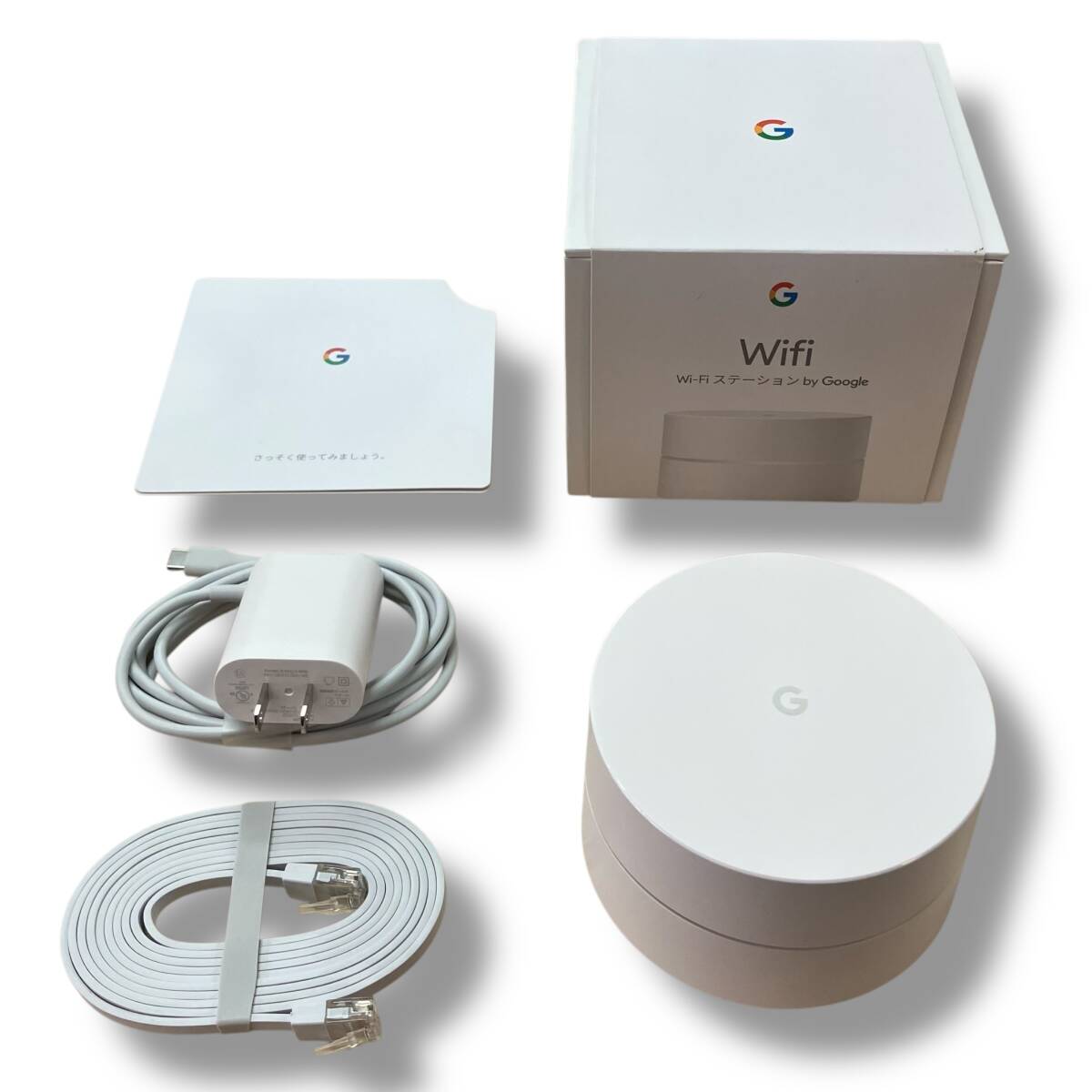 [60]260219-10717-4720 SA0 Google Wifiステーション 家庭用無線LANルーター AC-1304グーグル 