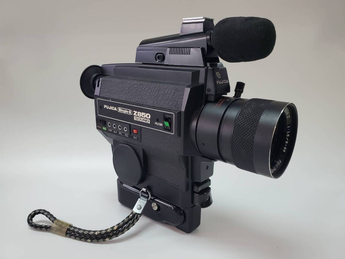 ［80/B3-5/20251018/440/162/KT300］FUJICA Singl-8 Z850 SOUND　フジカ　8mm家庭用ホームムービー