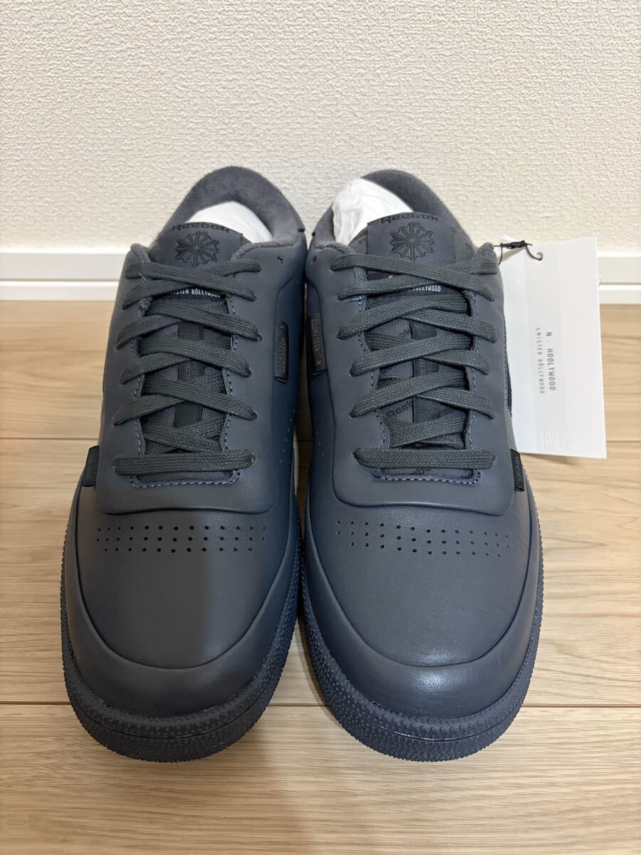 新品未使用 N.HOOLYWOOD Reebok エヌハリウッド リーボック CLUB C 85 VINTAGE 29cm チャコール