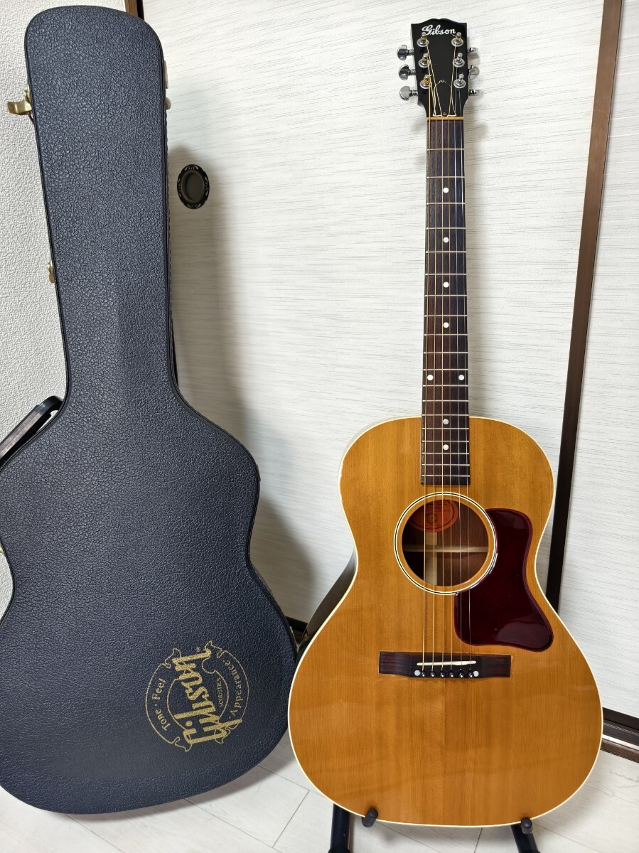 【終活整理】Gibson L-00 2000年製 美品 645mmレギュラースケール＋深胴仕様 ナチュラルカラー 6弦2.5mm→1弦2.0mm ギブソン アコギ 
