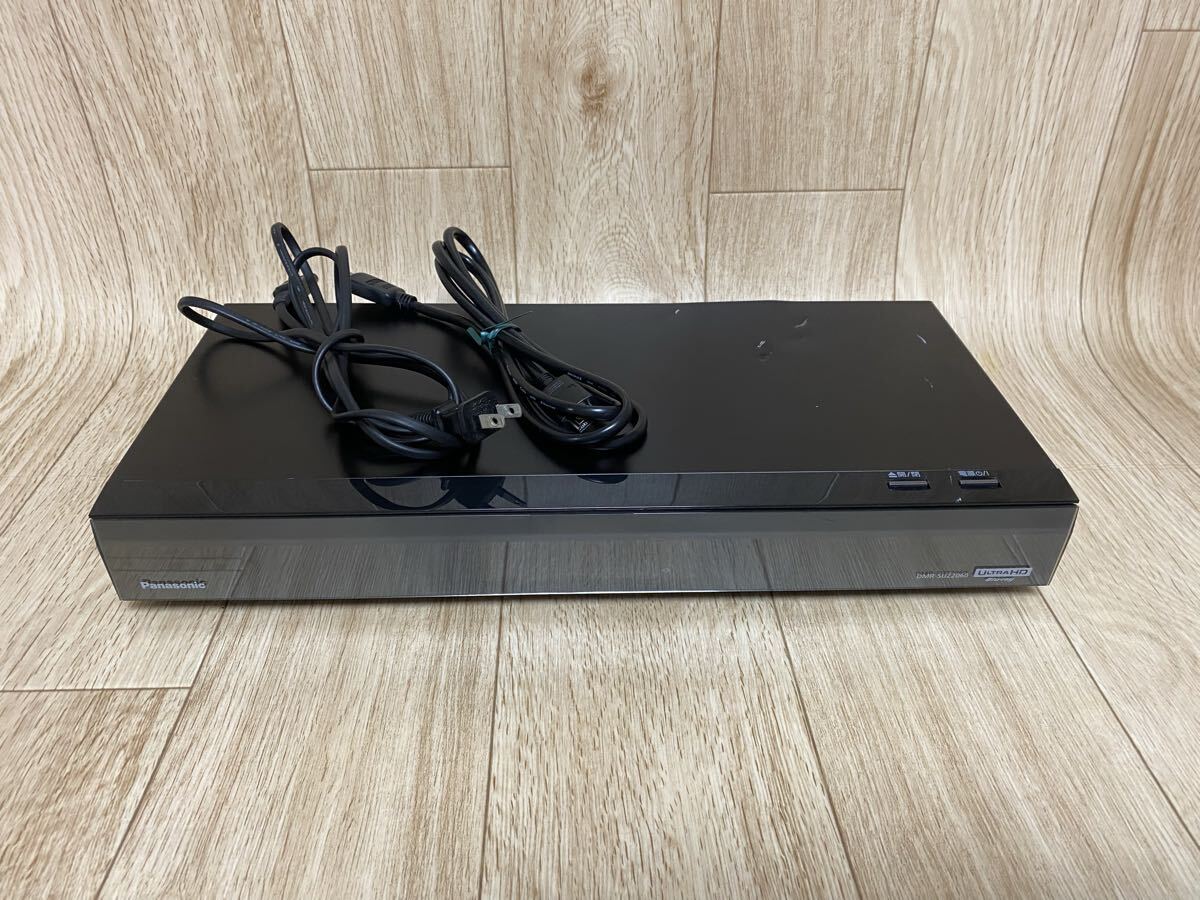 中古 Panasonic パナソニック DMR-SUZ2060 ブルーレイディスクレコーダー 2019年製 /通電、BD再生確認済み/現状品