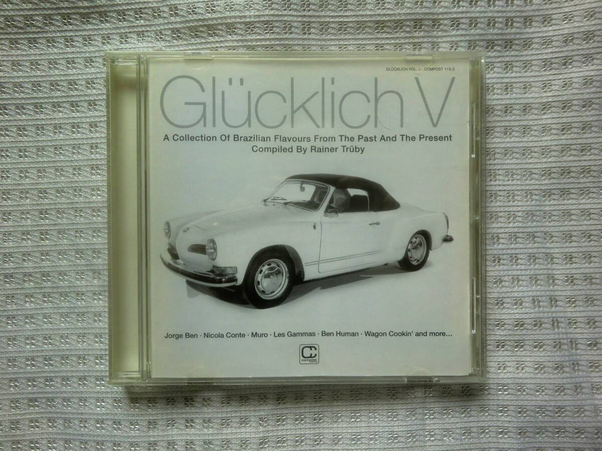 ★GERMANY ORG CD★GLUCKLICH Ⅴ★RACOON FEAT. ROSE MAX★02'LATIN FUTURE JAZZ GROOVE名盤★