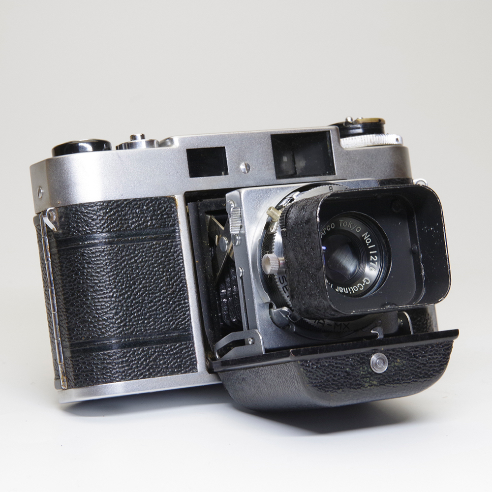 フィルムカメラ　アルコ ARCO 35 フード付き　918