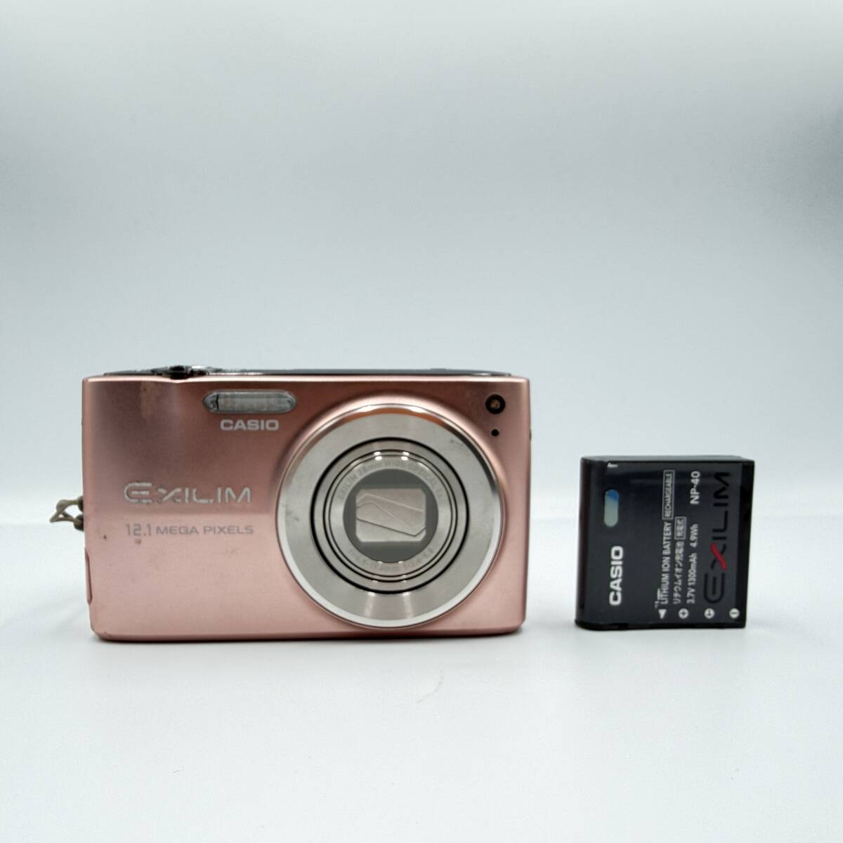 【動作品】CASIO EXILIM EX-Z400 PINK 　コンデジ　デジカメ　デジタルカメラ　撮影&フラッシュ動作OK