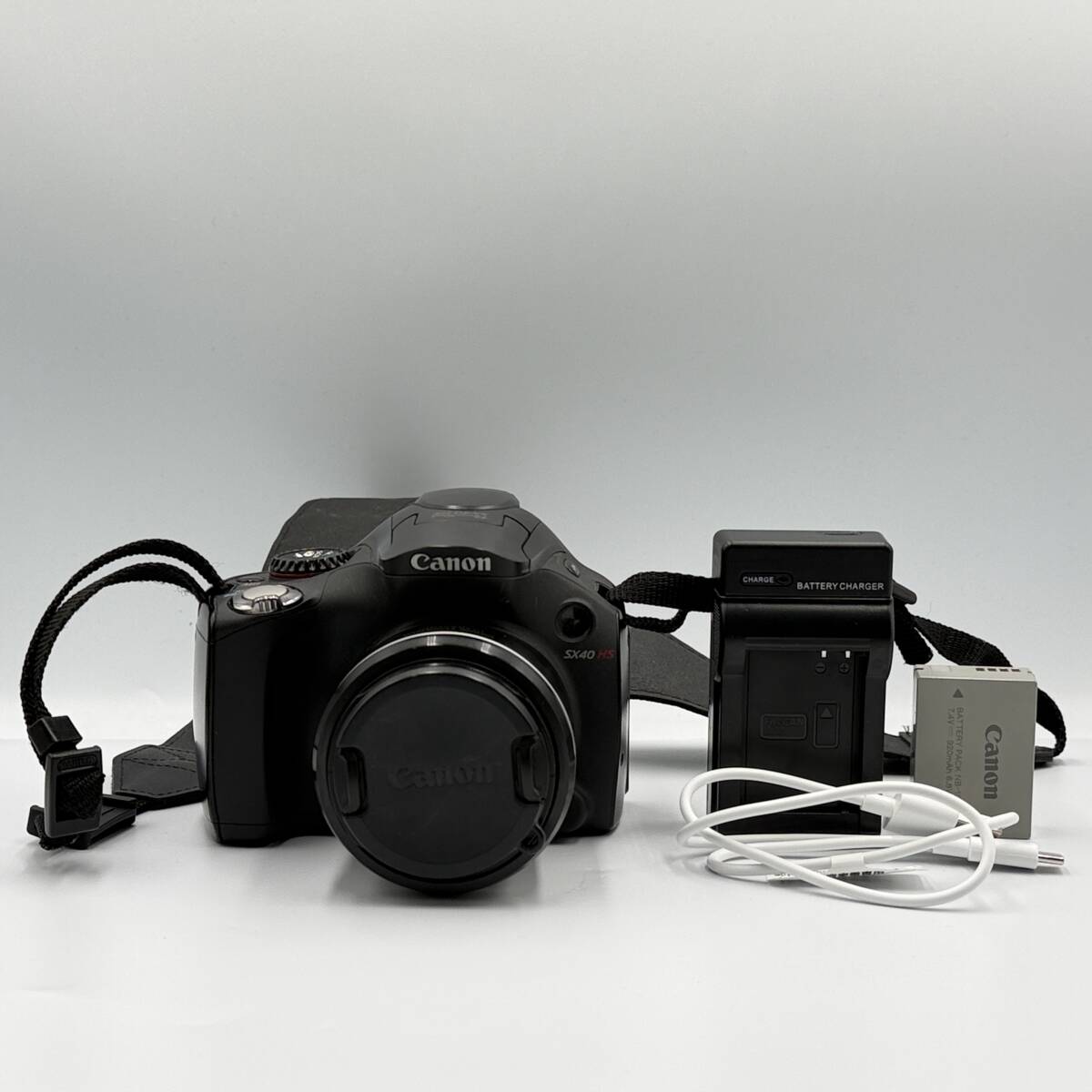 【動作品】Canon PowerShot SX40 HS 　コンデジ　デジカメ　デジタルカメラ　撮影&フラッシュ動作OK