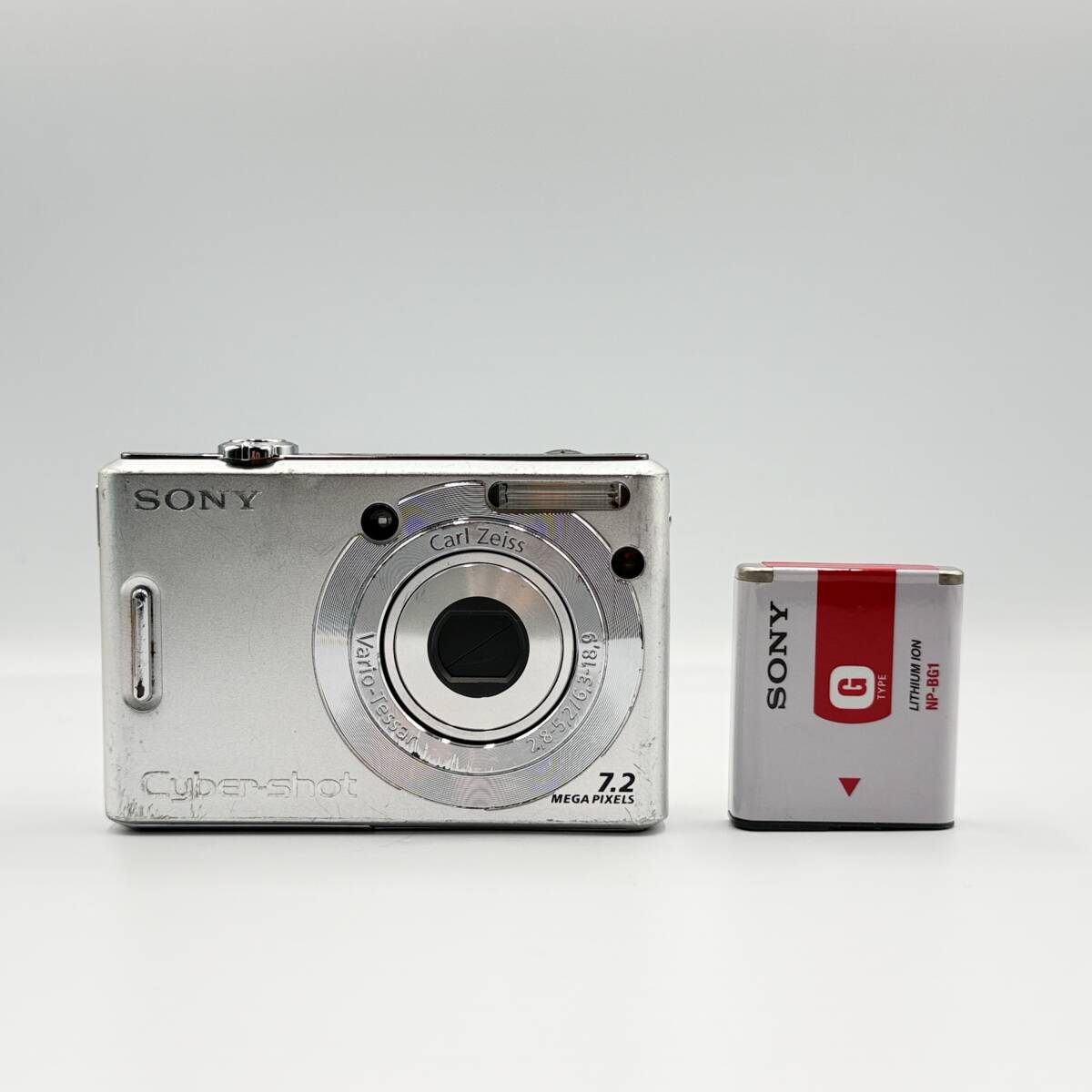 【動作品】SONY cyber-shot DSC-W35　コンデジ　デジカメ　デジタルカメラ　撮影&フラッシュ動作OK