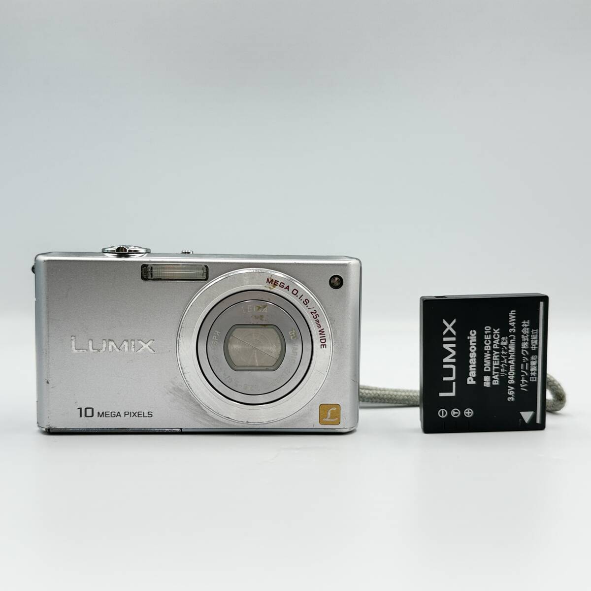 【動作品】Panasonic LUMIX DMC-FX37　コンデジ　デジカメ　デジタルカメラ　撮影&フラッシュ動作OK