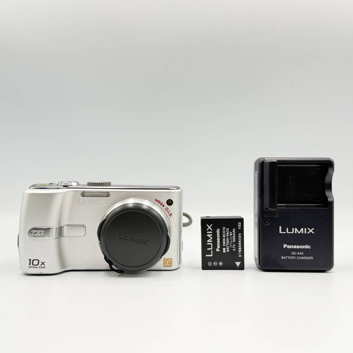 【動作品】Panasonic LUMIX DMC-TZ1 　コンデジ　デジカメ　デジタルカメラ　撮影&フラッシュ動作OK