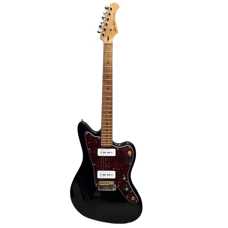 Bacchus バッカス Universeシリーズ BJM-1R エレキギター ブラック ソフトケース付属 【中古】 32603R22