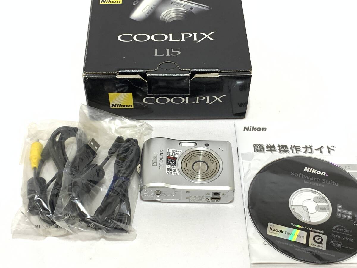 ★ジャンク★NIKON ニコン COOLPIX L15 @6292