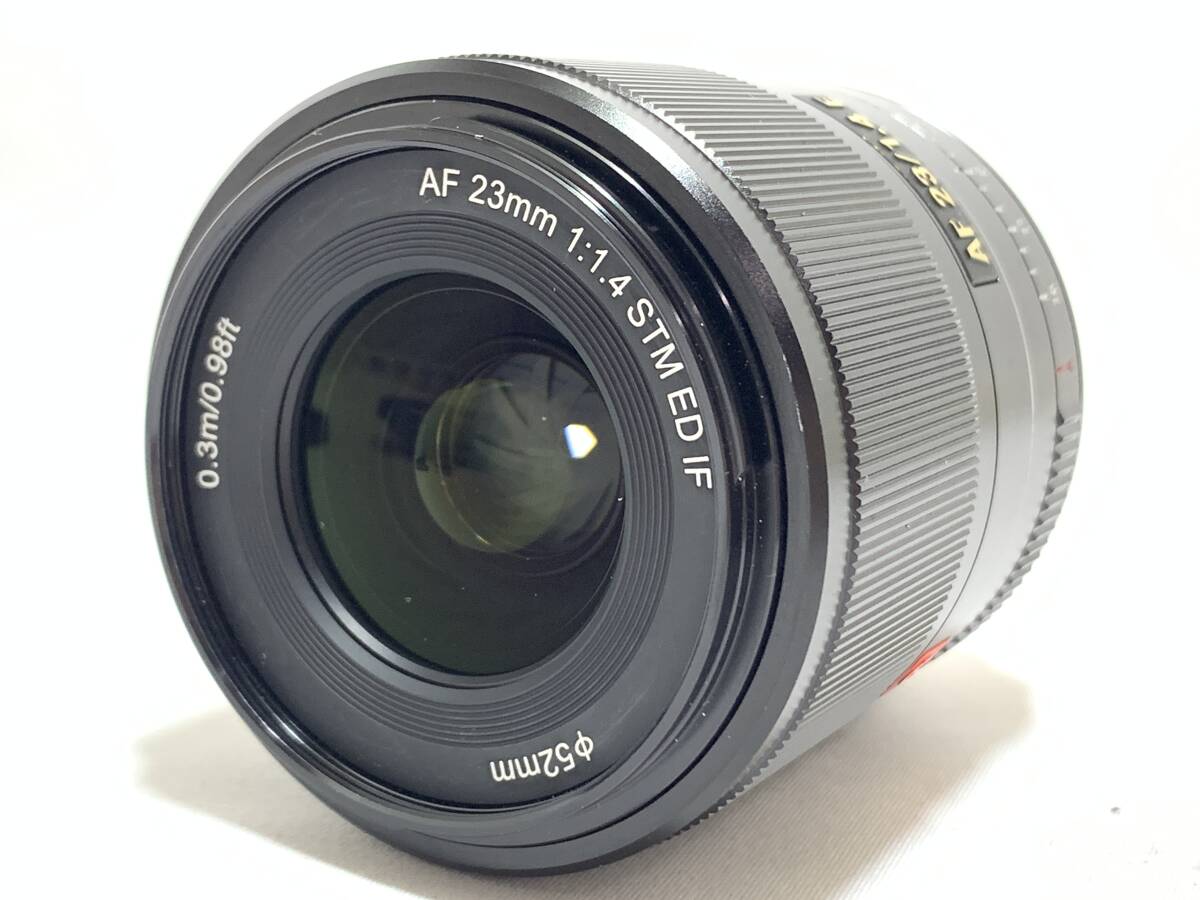 ★ジャンク★VILTROX ビルトロックス AF 23mm F1.4 STM ED IF ソニー SONY Eマウント @6345