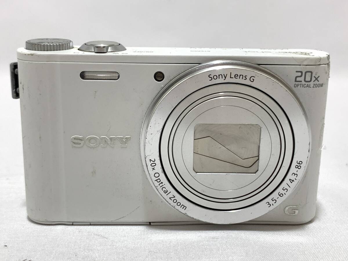 ★ジャンク★SONY ソニー Cyber-Shot DSC-WX300 ホワイト @6360
