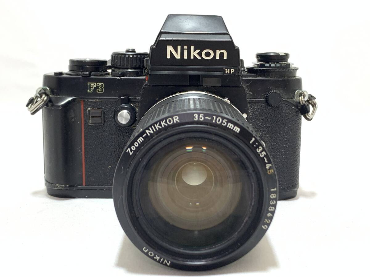 ★ジャンク★NIKON ニコン F3 HP / NIKKOR 35-105mm F3.5-4.5 @6363