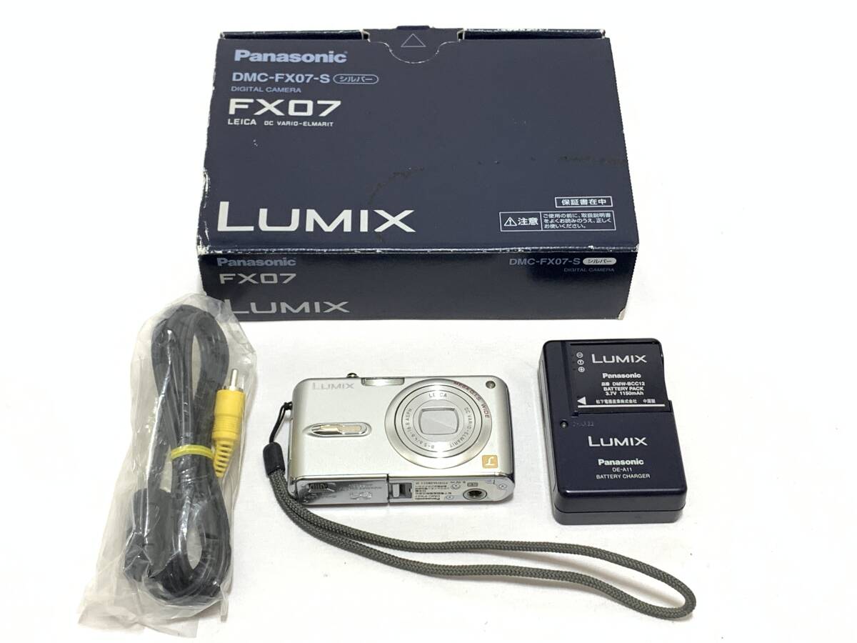 ★ジャンク★Panasonic パナソニック LUMIX DMC-FX07 @6374