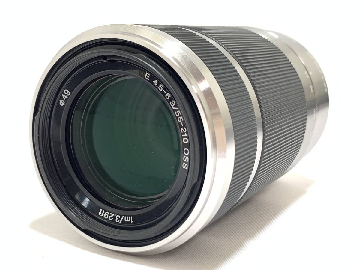 ★特上品★SONY ソニー E 55-210mm F4.5-6.3 OSS SEL55210 シルバー @6416