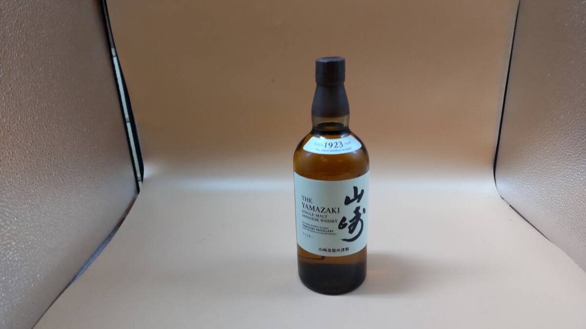 【C008】未開栓 山崎 1923年 サントリーシングルモルトウイスキー 700ml 43% THE YAMAZAKI SHINGLE MALT ウイスキー 