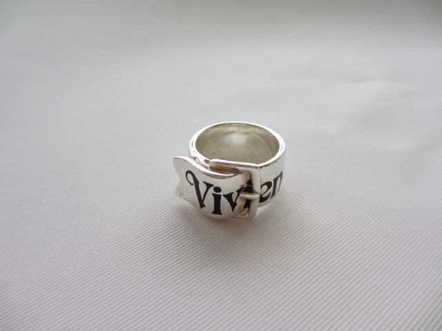 Vivienne Westwood BELT RING XS STERLING SILVER　ベルトリング　シルバー