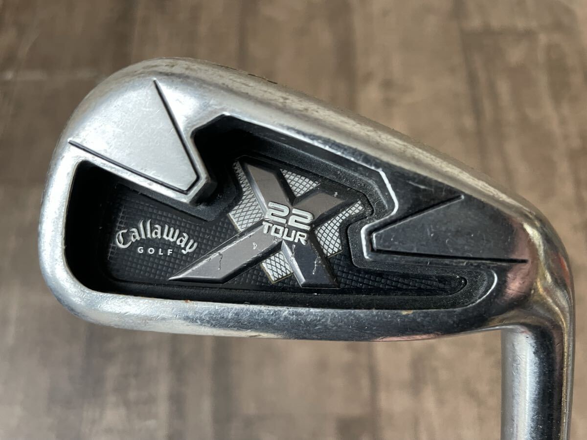 1円 Callaway キャロウェイ X-22 TOUR（エックス 22 ツアー）」アイアン 5番 #5 フレックスS