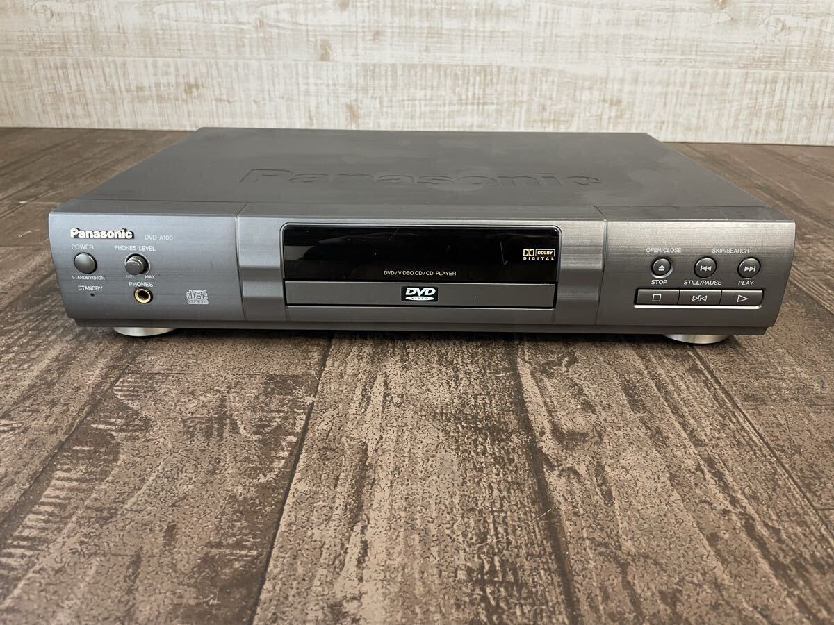 1円 Panasonic パナソニック DVDプレーヤーの初号機モデル DVD-A100 当時「Dream」という愛称で展開されて歴史的な製品とされています。 