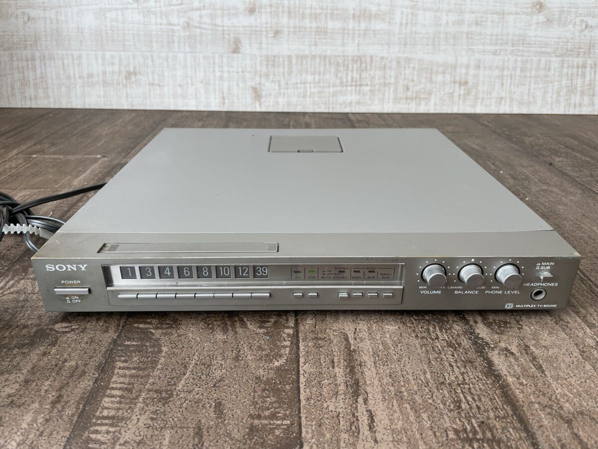 1円 動作品 ソニー（SONY）カラーテレビチューナー VT-X10 レトロ ヴィンテージ ビンテージ
