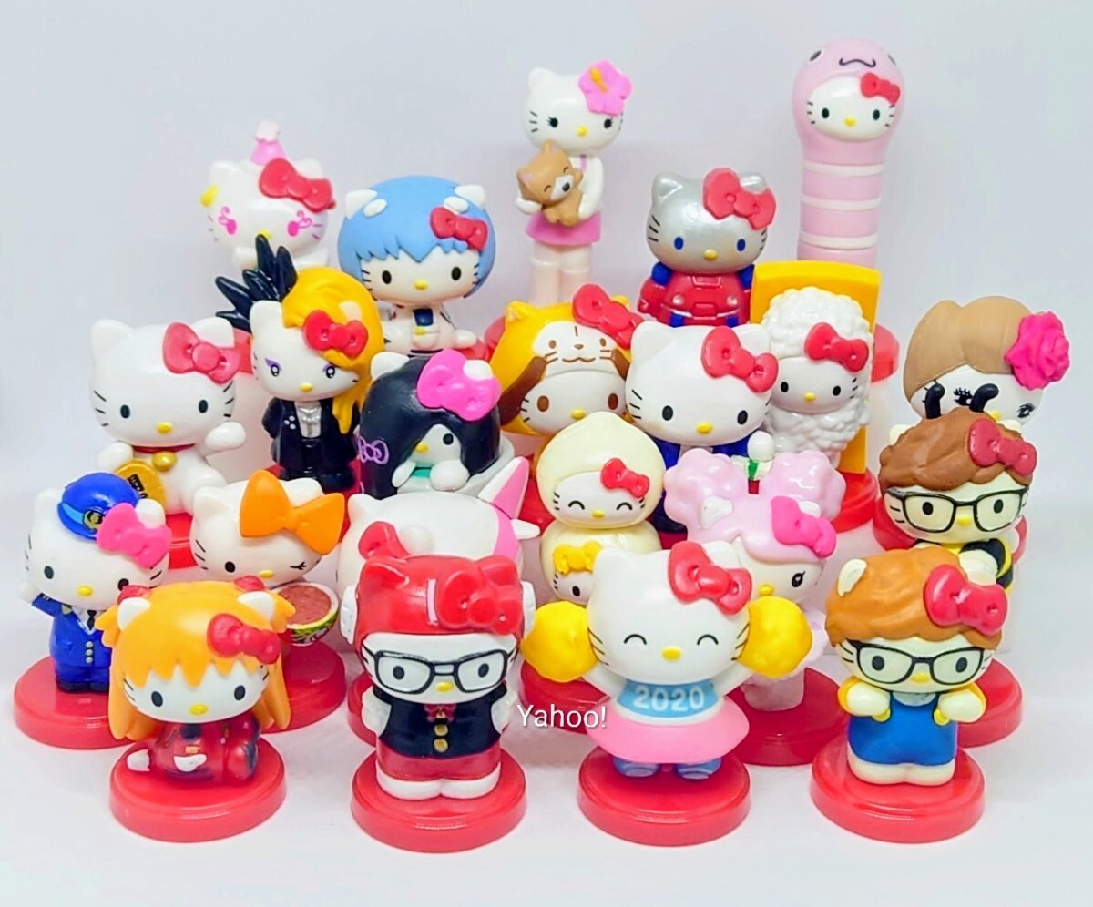 チョコエッグ ハローキティコラボレーション ノーマルコンプリート 22種セット フィギュア Kitty SANRIO サンリオ エヴァンゲリオン