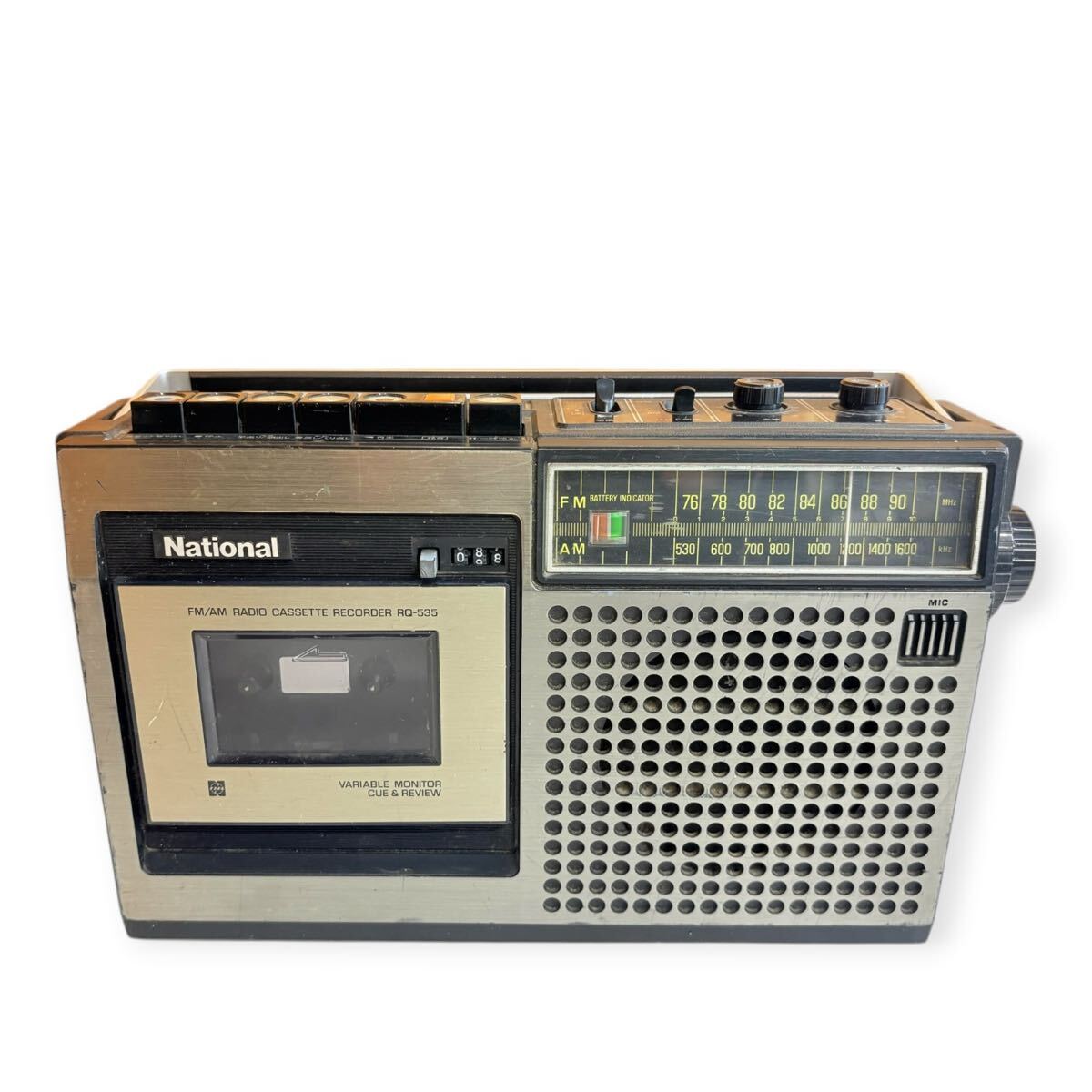 2 ナショナル National RQ-535 ラジカセ 昭和レトロ