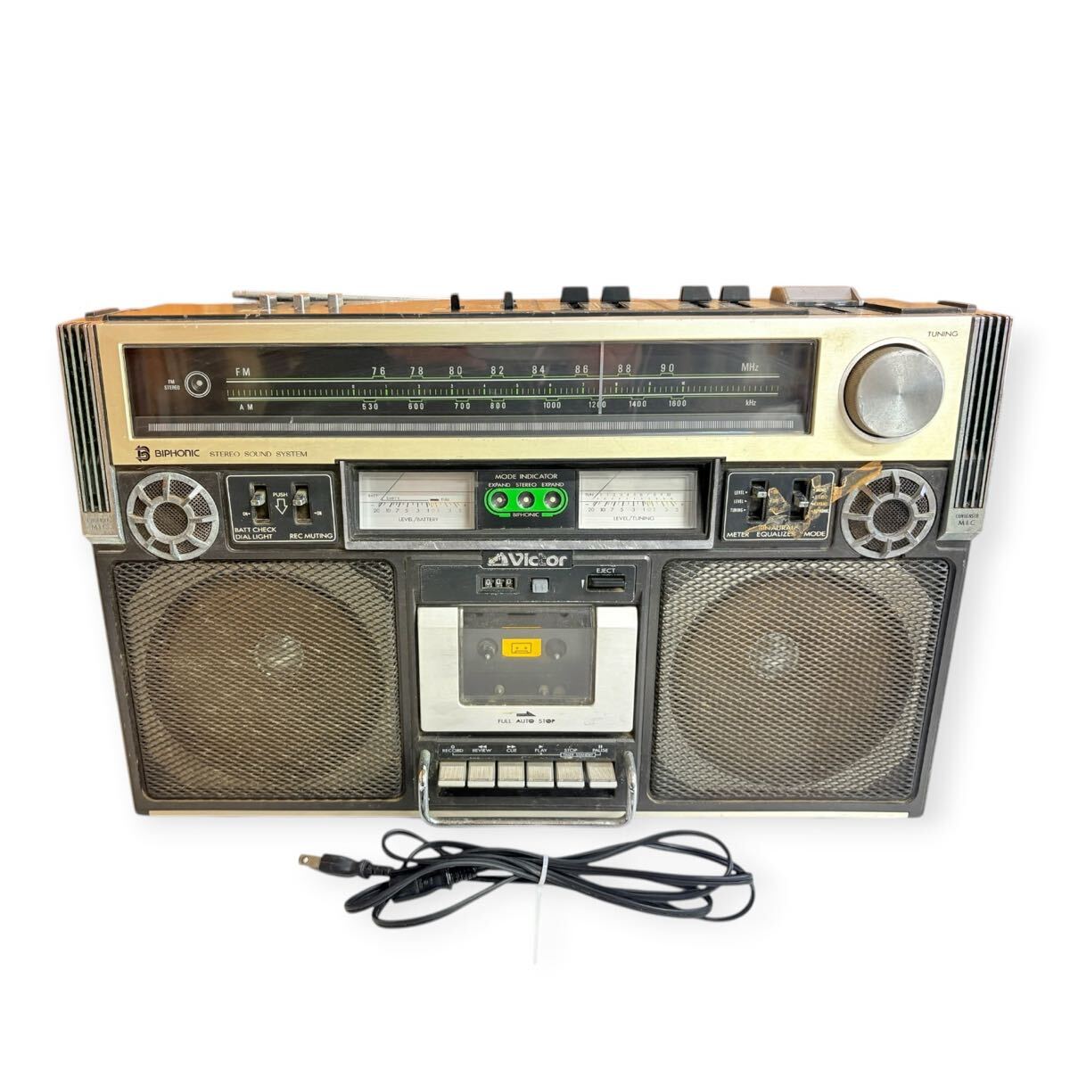 5 ビクター Victor RC 838 ラジカセ 昭和レトロ