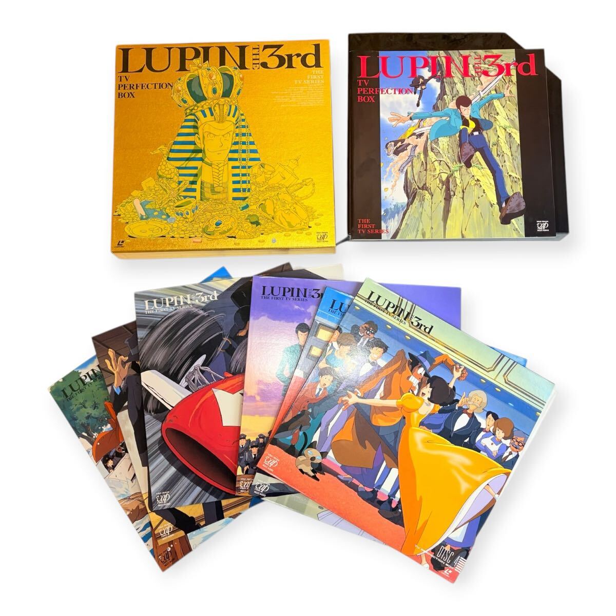 9 LD-BOX レーザーディスク ルパン三世 LUPIN THE 3rd TV PERFECTION BOX 6枚組