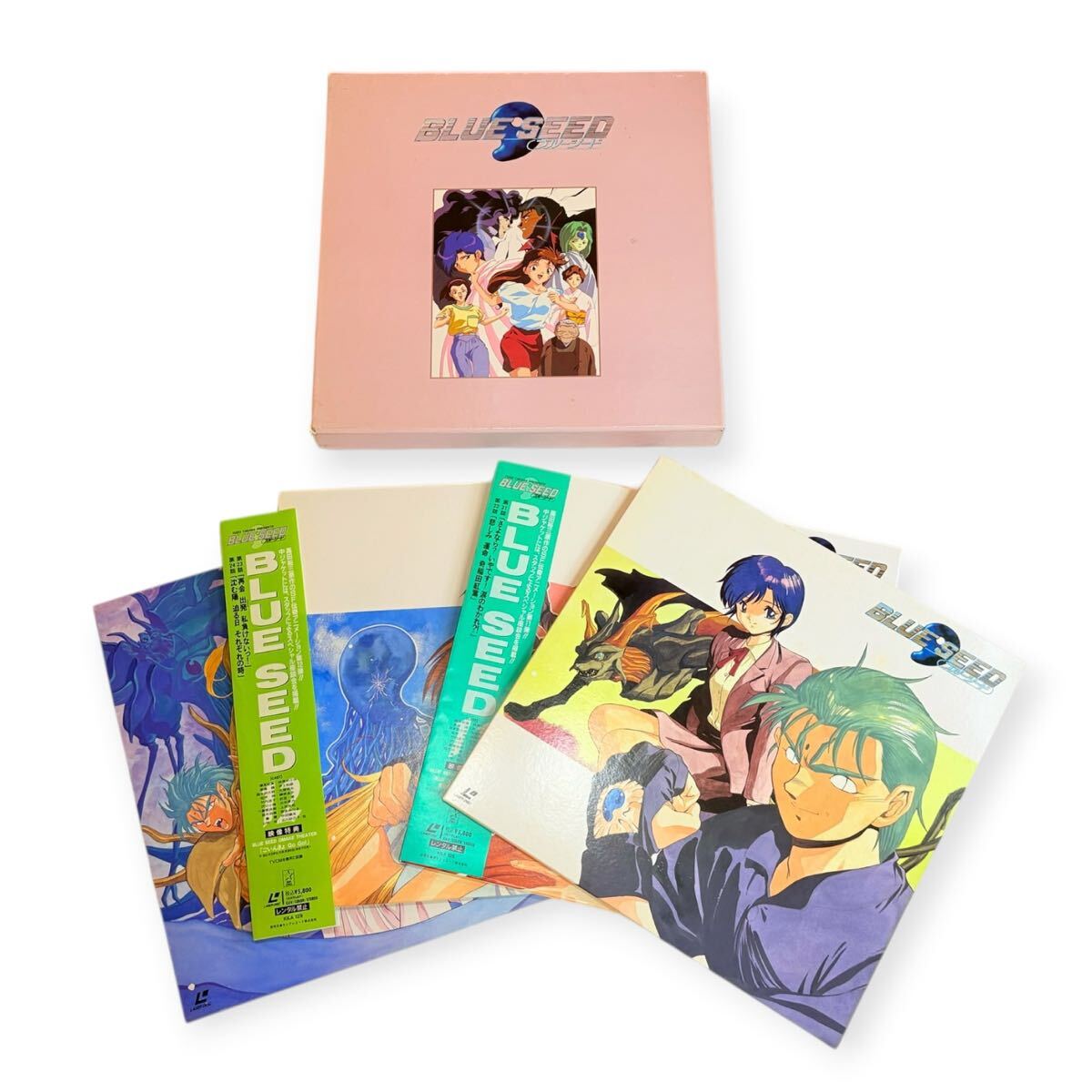 11 LD-BOX レーザーディスク ブルーシード BLUE SEED 10 11 12 13 4枚組