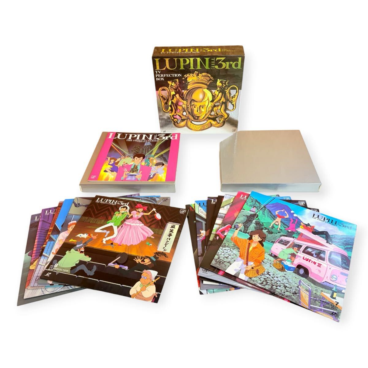 15 LD-BOX レーザーディスク ルパン3世 LUPIN THE 3rd TV PERFECTION BOX 13枚組