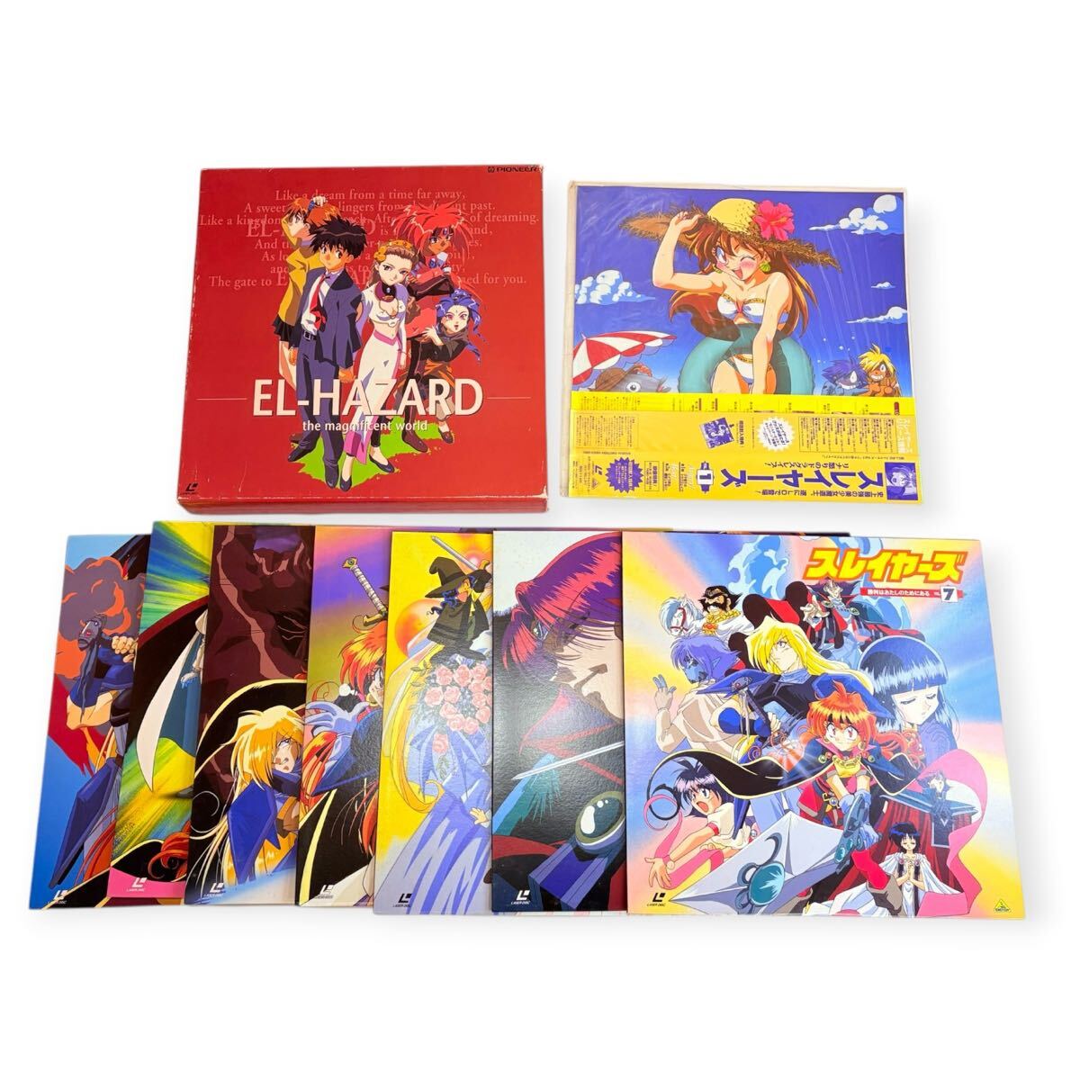 18 LD-BOX レーザーディスク スレイヤーズ 神秘の世界エルハザード 7枚組