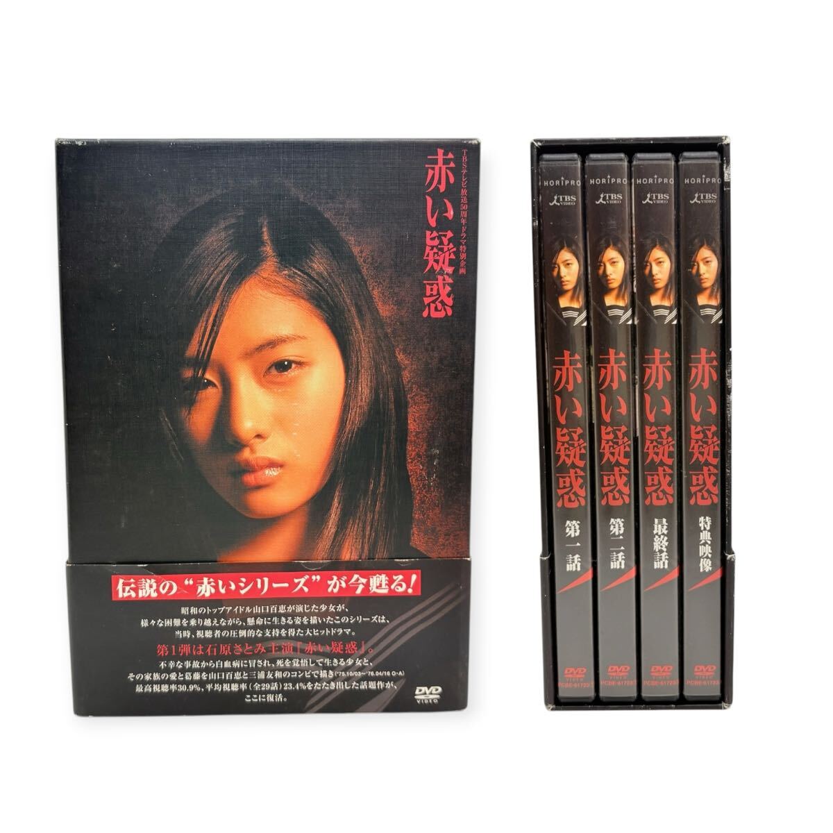 23 DVD-BOX 赤い疑惑 石原さとみ 藤原竜也 陣内孝則 田中好子 内藤剛志 国内正規品